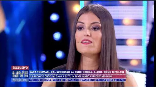Sara Tommasi torna in tv