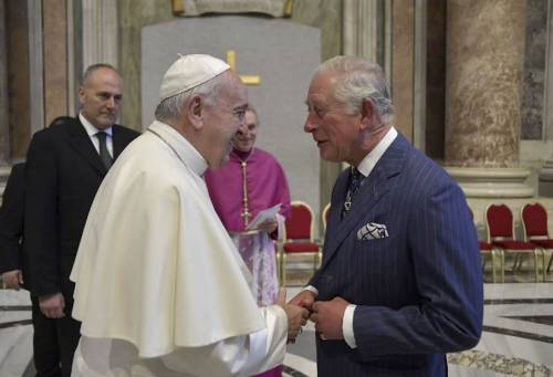 Il Principe Carlo in Vaticano: foto
