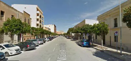 Via Amerigo Fazio a Marsala 
