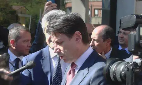Il premier Conte incontra le istituzioni irpine