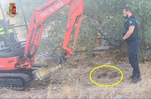Taranto, trovati ordigni bellici sotto un cespuglio