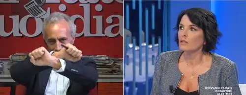 Travaglio ci ricasca: ancora manette sulla prima pagina del Fatto