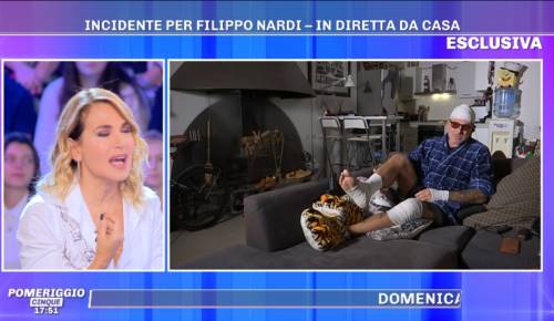 Filippo Nardi si sfoga dopo l'incidente: "Ho perso un pezzo di dito"