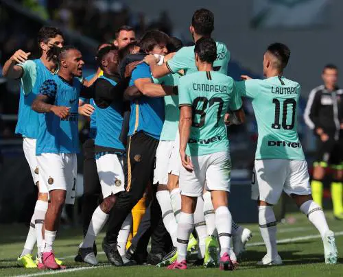 L'Inter risponde alla Juventus: i nerazzurri vincono 3-4 contro il Sassuolo