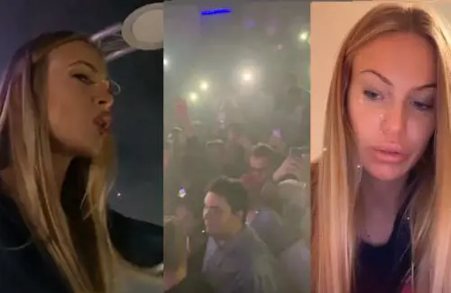 Taylor Mega si sente male e lascia la serata in discoteca: "Non è andata benissimo"