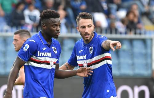 Sampdoria-Roma, "buu" razzisti contro Ronaldo Vieira