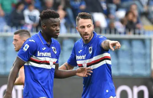 Sampdoria-Roma, "buu" razzisti contro Ronaldo Vieira