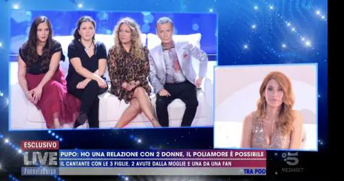 Pupo: "Sono sposato e sto anche con un'altra donna"