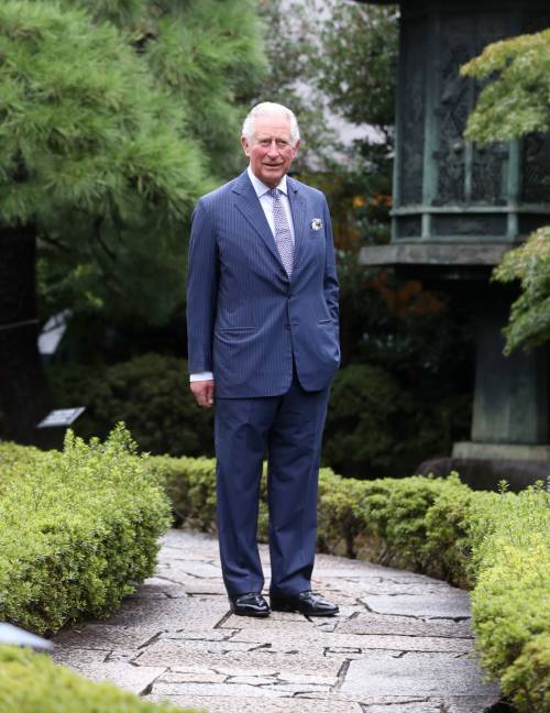 Il Principe Carlo in visita a Tokyo 