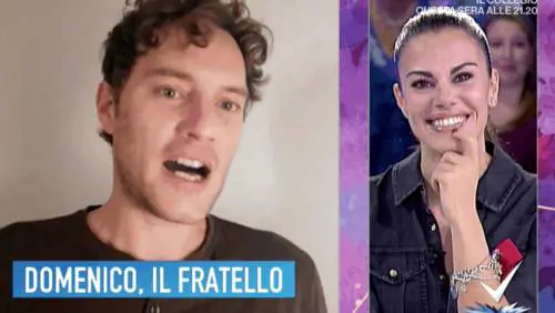 Bianca Guaccero si emoziona per il messaggio del fratello