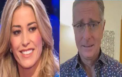 Il commovente messaggio di Paolo Bonolis a Elena Santarelli