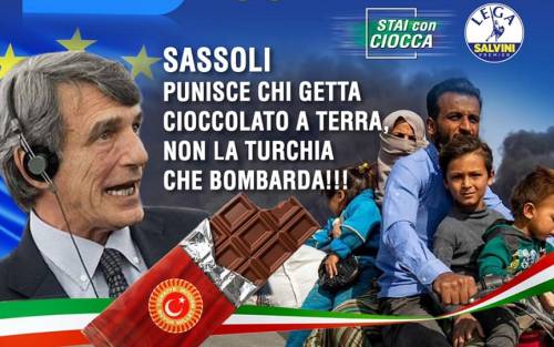 Lanciò cioccolata turca al Parlamento europeo: sospeso leghista Ciocca