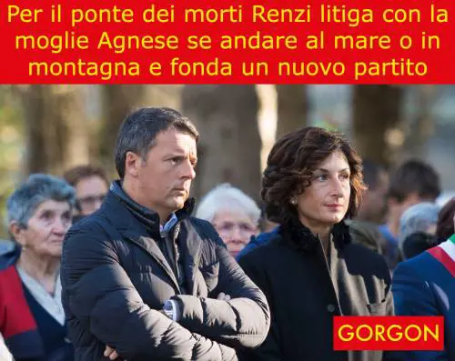 La satira del giorno: Renzi e il ponte dei morti