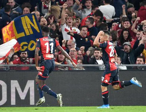 Il Genoa rimonta il Brescia e si impone 3-1. Esordio vincente per Thiago Motta