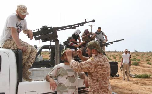 Libia, abbattuto drone italiano a Tarhouna