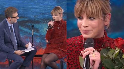 Emma Marrone riceve delle rose rosse. Ma a lei non piacciono