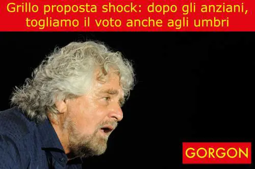 Ecco la satira del giorno: proposta choc di Beppe Grillo