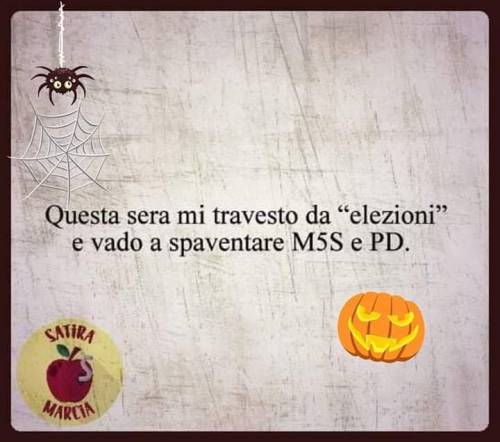 Halloween per Salvini "Mi travesto da elezioni"