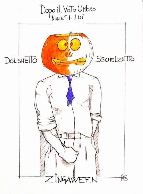 La vignetta del giorno: Zingaretti dopo il voto umbro