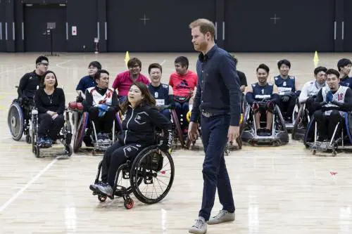I duchi di Sussex a Tokyo per le para olimpiadi 