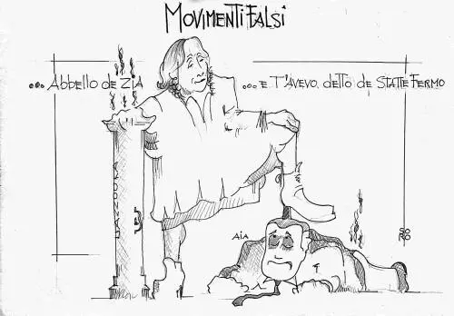La vignetta del giorno: Falsi Movimenti