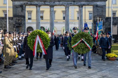 Commemorazione dei caduti al Sacrario dei Caduti di Milano