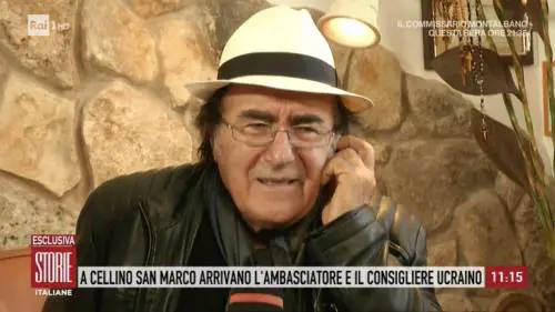 Al Bano: "Riceverò l’ambasciatore e il consigliere ucraino per fare pace"