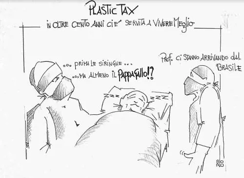 Plastic tax e il pappagallo