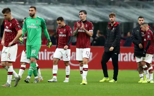 Milan, altro che Champions. Meglio guardarsi le spalle