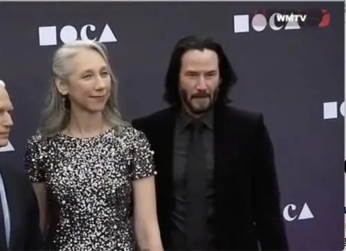 Keanu Reeves presenta la nuova compagna