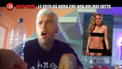 Fedez e le foto della Ferragni nuda, ma è solo uno scherzo de Le Iene