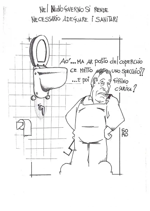 La vignetta del giorno - Il governo necessita adeguamenti
