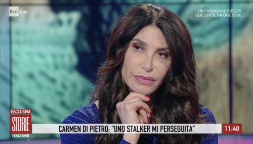 Carmen Di Pietro: "Uno stalker mi perseguita sui social"