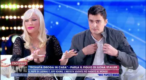 La verità del figlio di Cicciolina, sulla droga trovata nella sua casa