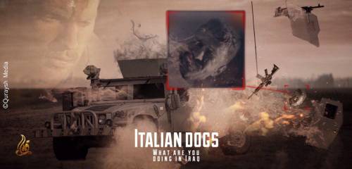 Simpatizzanti dello Stato islamico: "Cani italiani, cosa ci fate in Iraq?"
