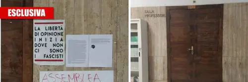 "Tricolore ci fa schifo, è fascio". Leghista minacciato in aula alla Sapienza