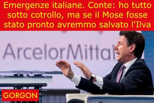 La satira del giorno: Conte e le emergenze italiane