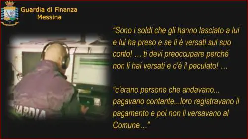 Corruzione al Comune di Taormina: si appropriavano delle somme dovute dagli utenti morosi