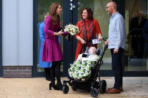 Kate Middleton all'inaugurazione del The Nook Children Hospice