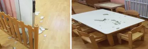 Crollano calcinacci dal soffitto: chiuso un asilo nido a Roma