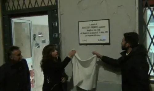 Boscotrecase, una targa per Francesco Primato: capostazione eroe