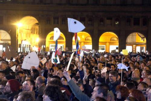 Le sardine indigeste di Bologna