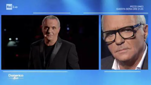 Panariello in lacrime in tv: "Non ho mai conosciuto mio padre"