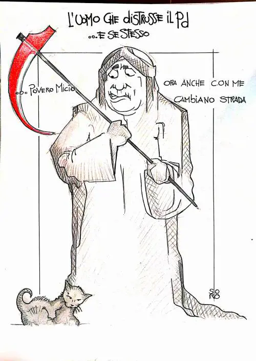 La vignetta del giorno: Zinga, l'uomo che distrusse il Pd