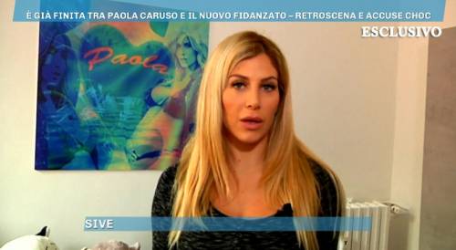 Paola Caruso: "Ho troncato la storia con Moreno Merlo per ragioni gravi"