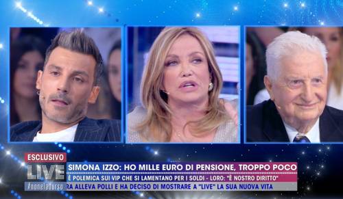 Live, Daniele Interrante attacca Simona Izzo: "Scandaloso lamentarsi della pensione"