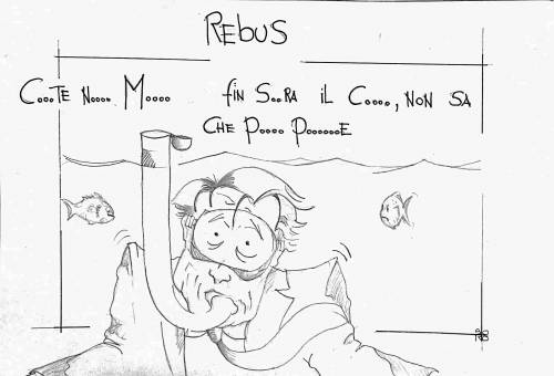 La vignetta del giorno: il rebus di Conte