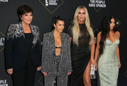 Kris Jenner e le figlie in foto