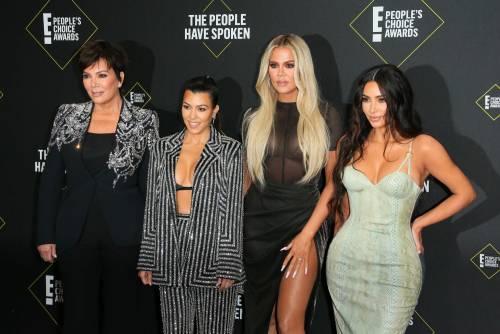 La famiglia Kardashian-Jenner in foto
