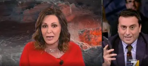 Piazzapulita, lite Santanchè-Parenzo: "Cafone", "Non sai un c…"